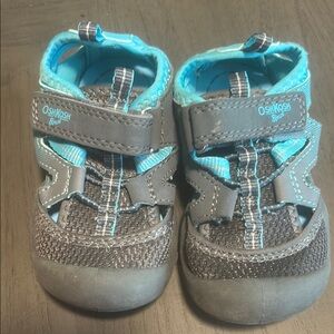 OshKosh B'gosh Blue and Gray Sneakers for Active Adventures